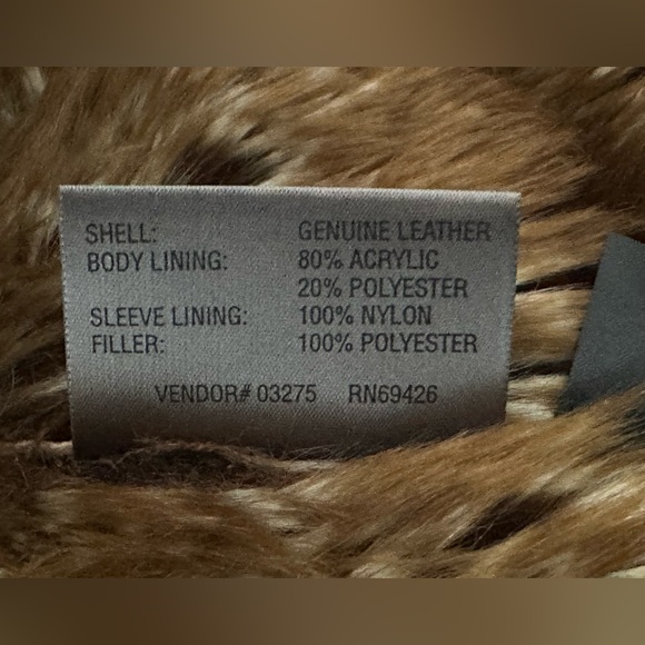 Wilson’s Leather- Genuine Leather | Tan- Size XXL Penny Lane Coat - Picture 6 of 10